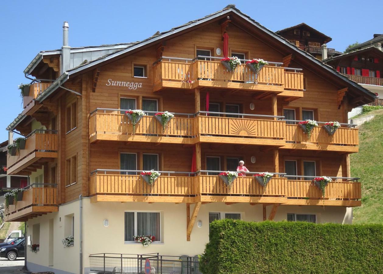 Sunnegga Apartamento Grächen Exterior foto